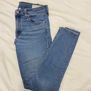 Light wash rag and bone jeans
